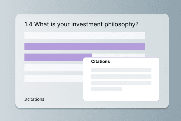 Generate responses with references